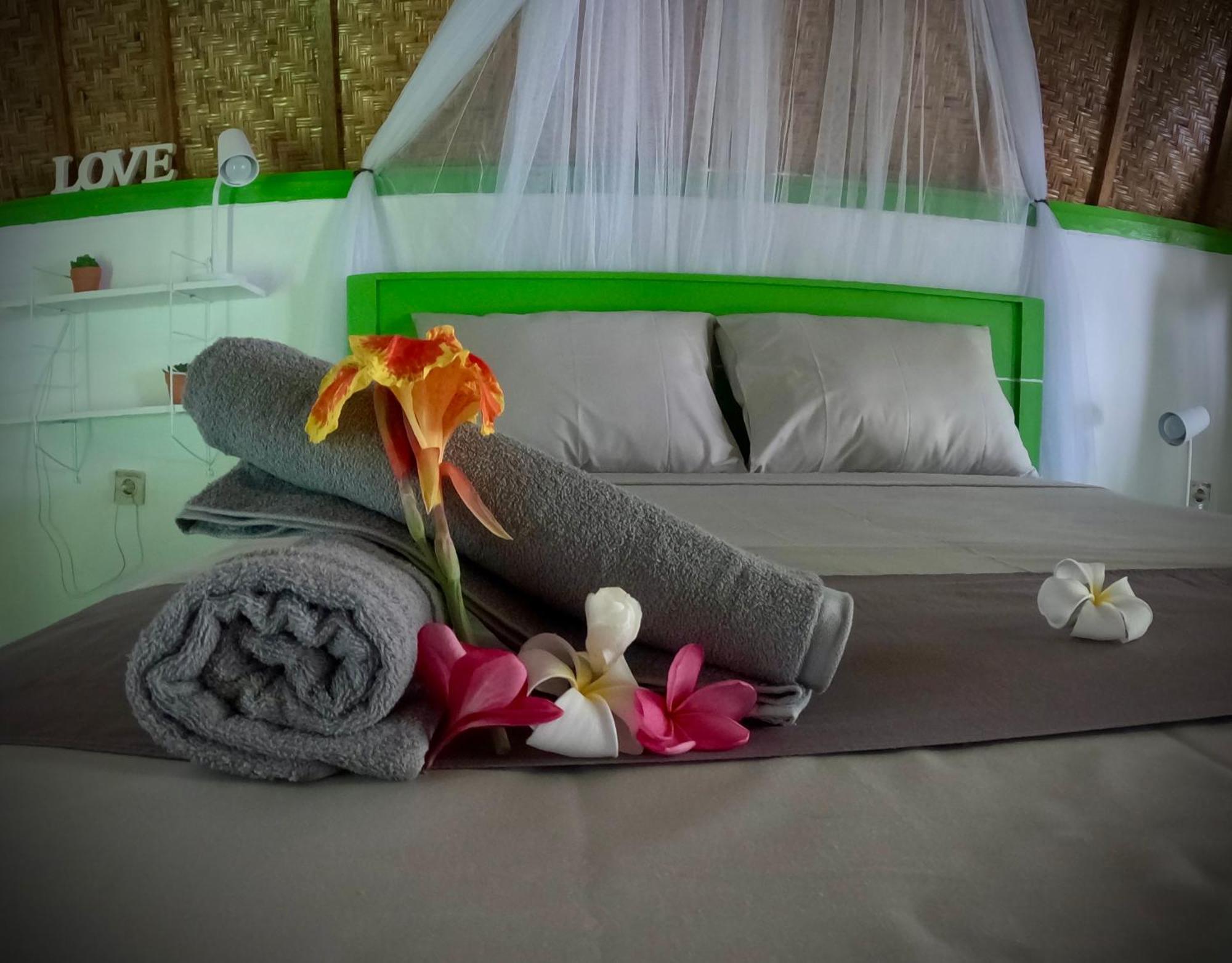Kaktus Bungalow 1 Gili Air Exterior foto