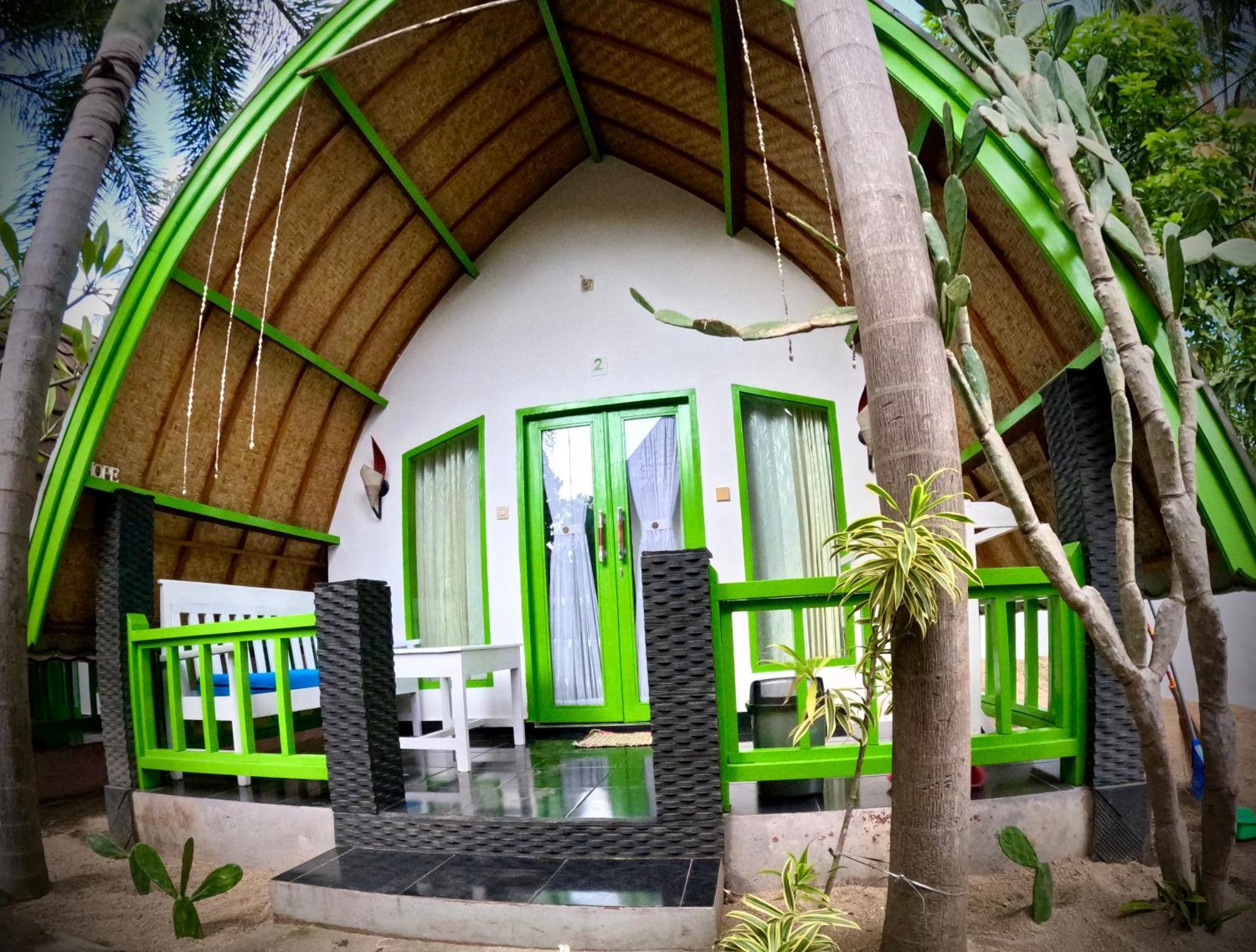 Kaktus Bungalow 1 Gili Air Exterior foto